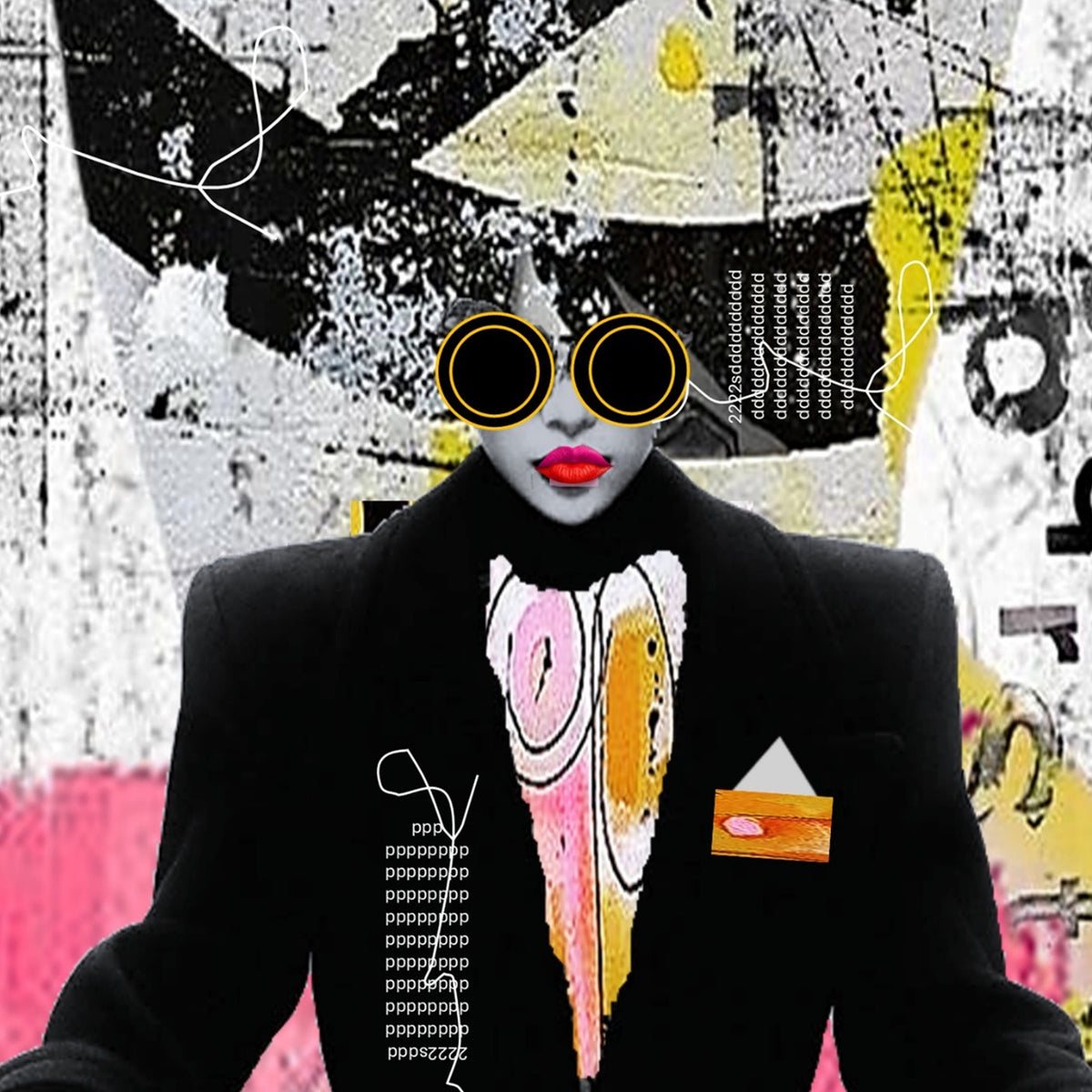 Boss Lady - detail 1 cropped directly from the original artwork