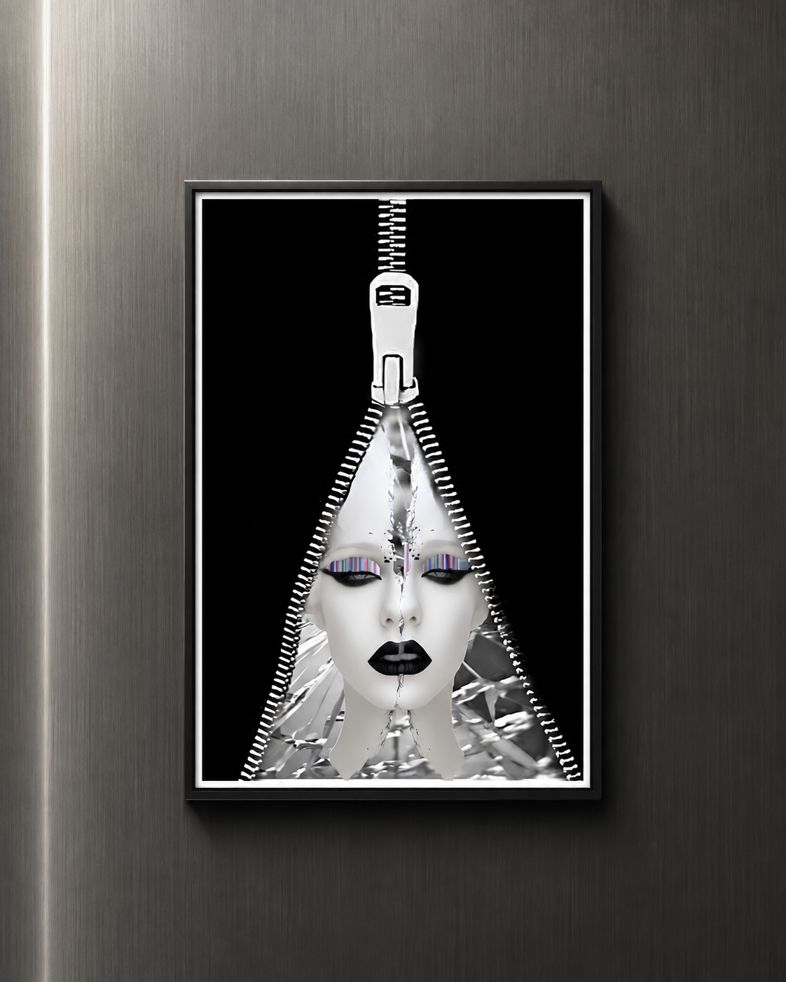 Exposed - framed styling mockup