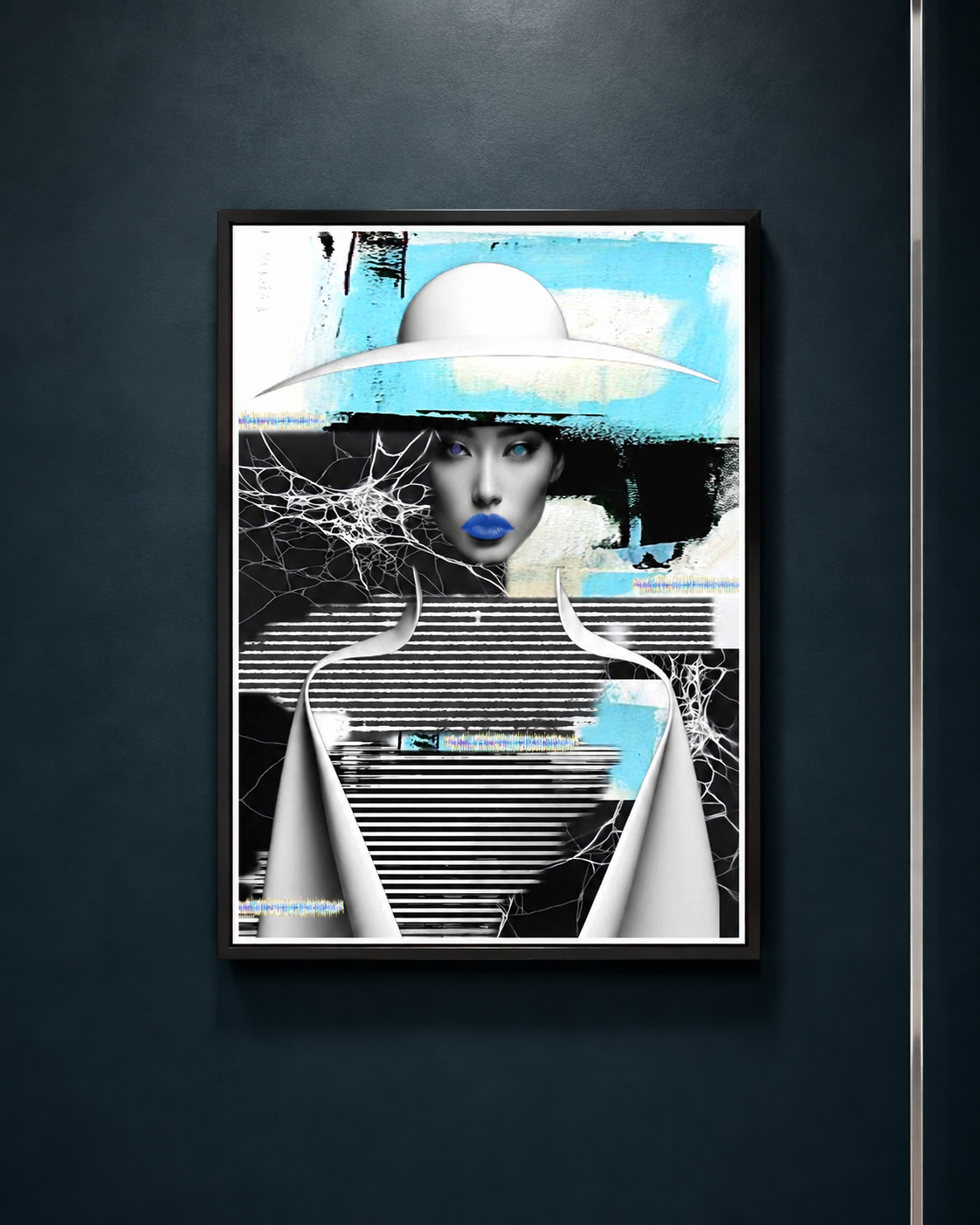 Lost Signal - framed styling mockup