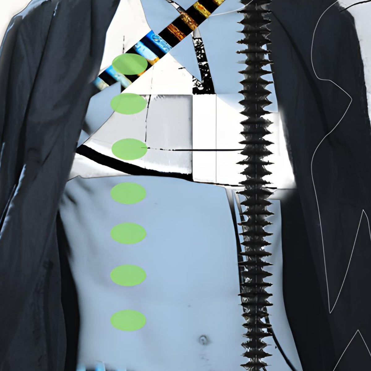 Runway Heat - detail 2 cropped directly from the original artwork