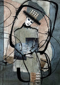 Scribbled Mistress — Framed Wall Art