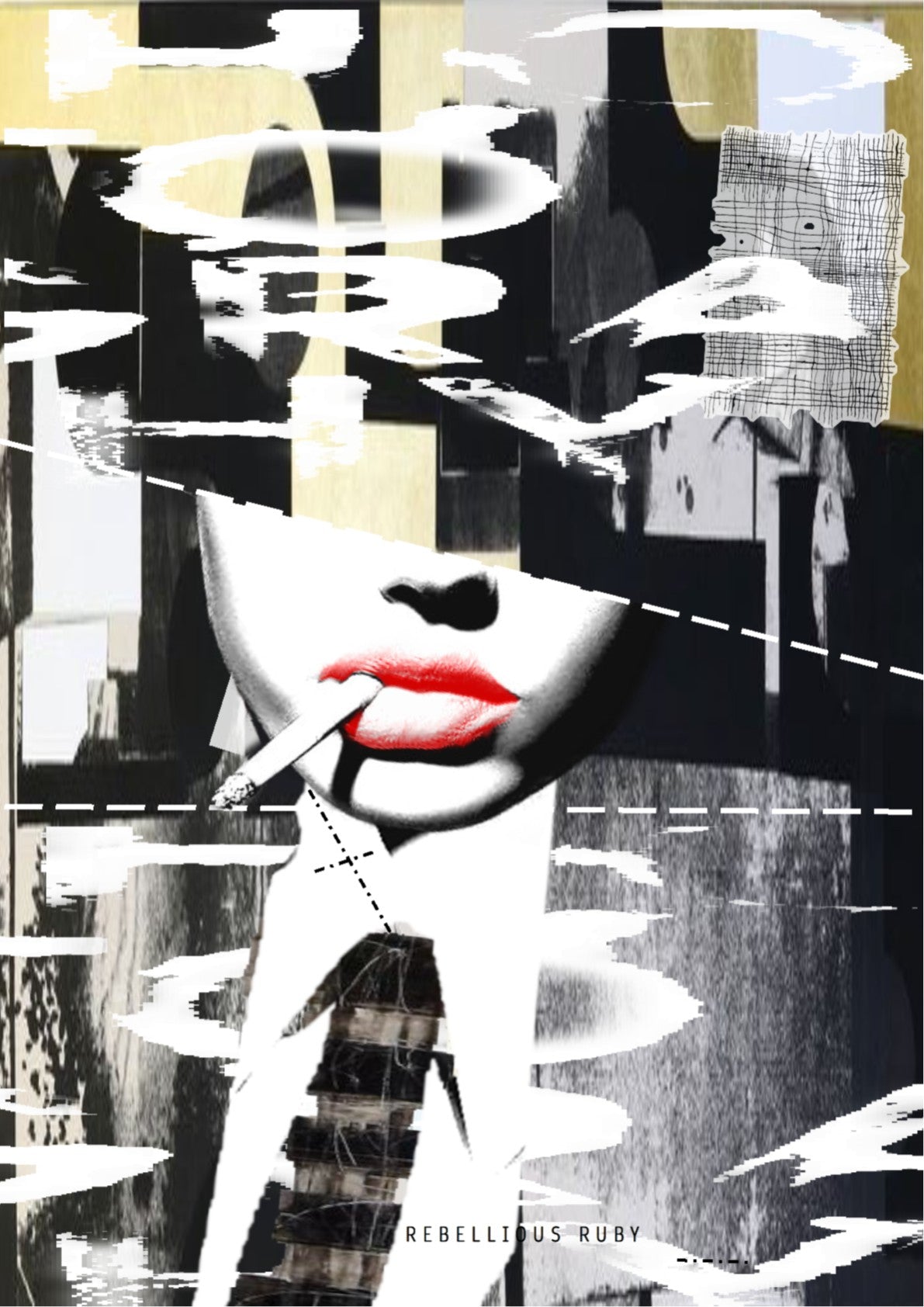 Cut Mid Drag - Framed Wall Art