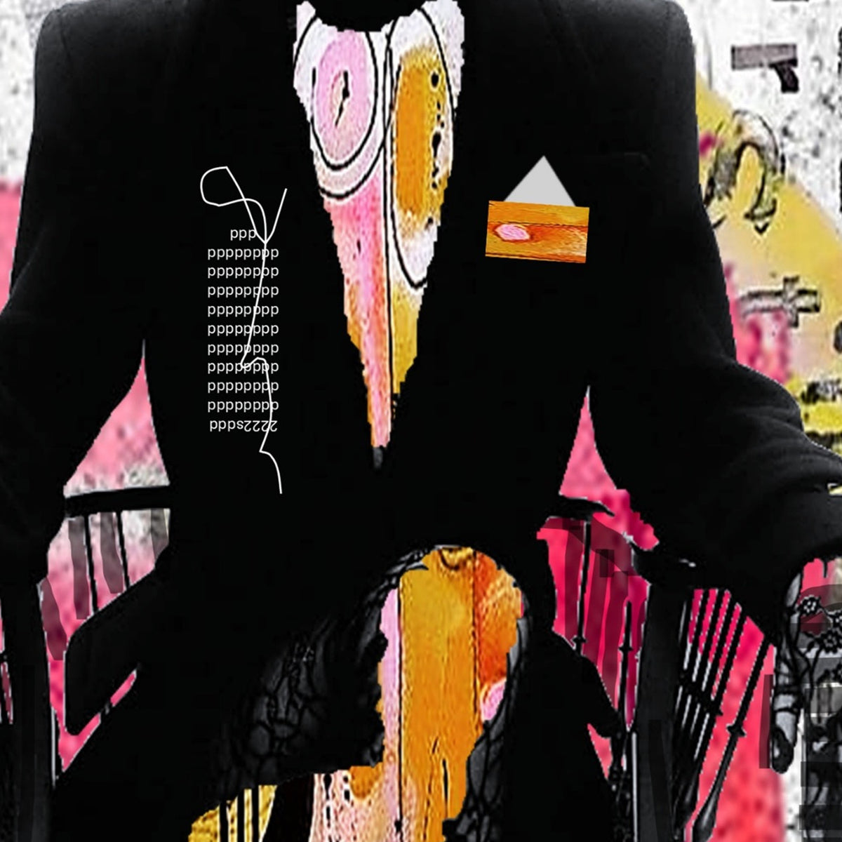Boss Lady - detail 2 cropped directly from the original artwork