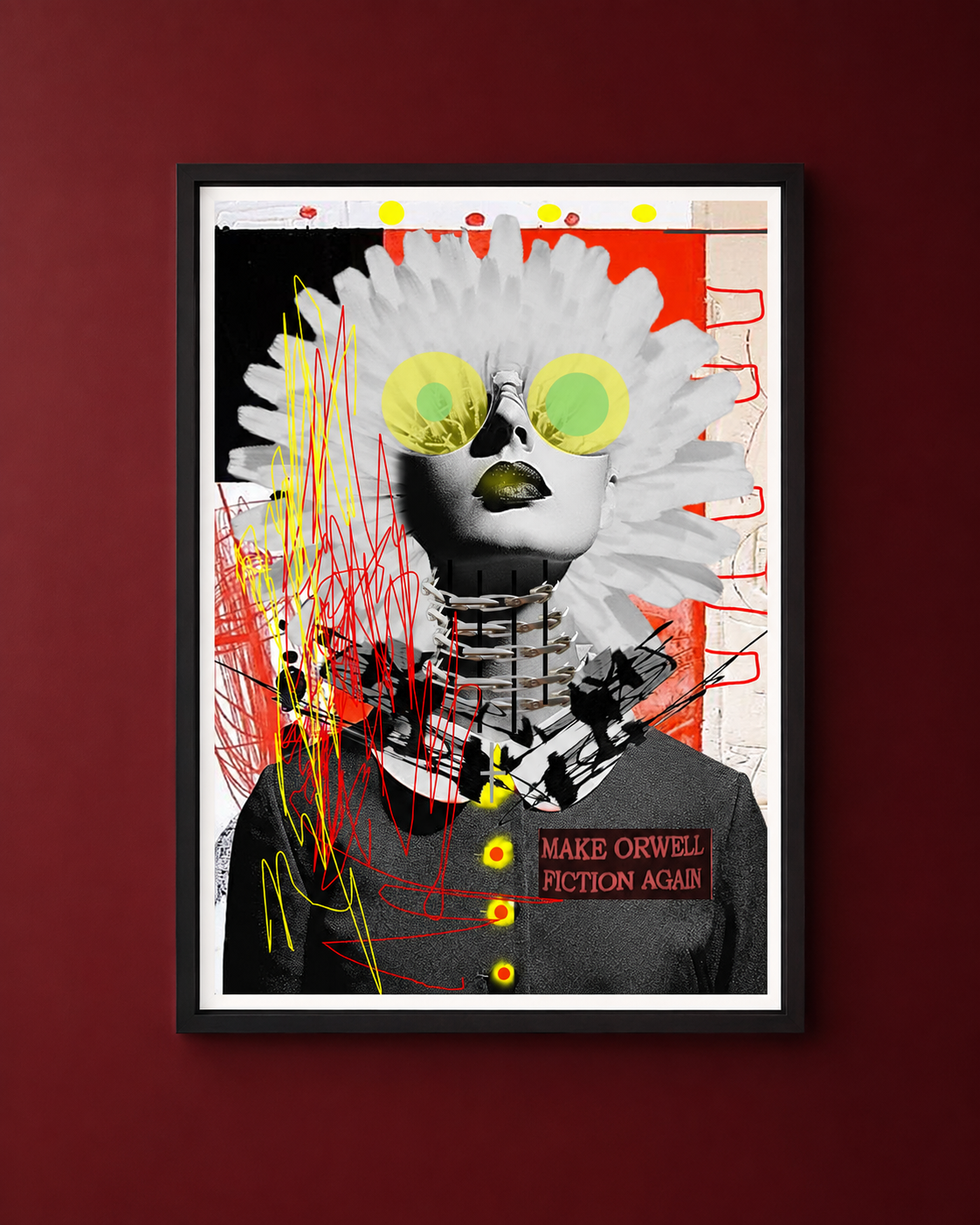 George Died 1950 - framed styling mockup