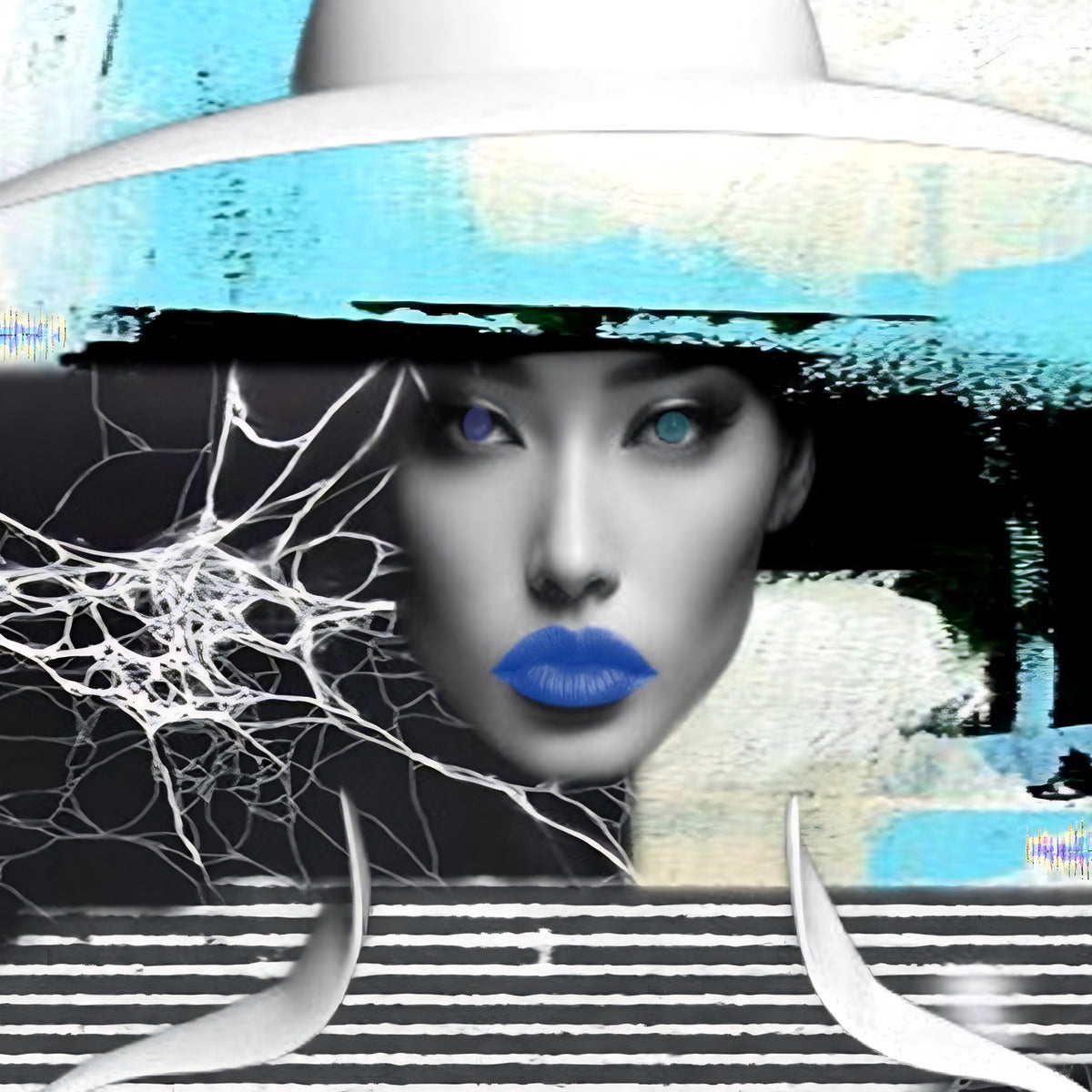 Lost Signal - detail 1 cropped directly from the original artwork
