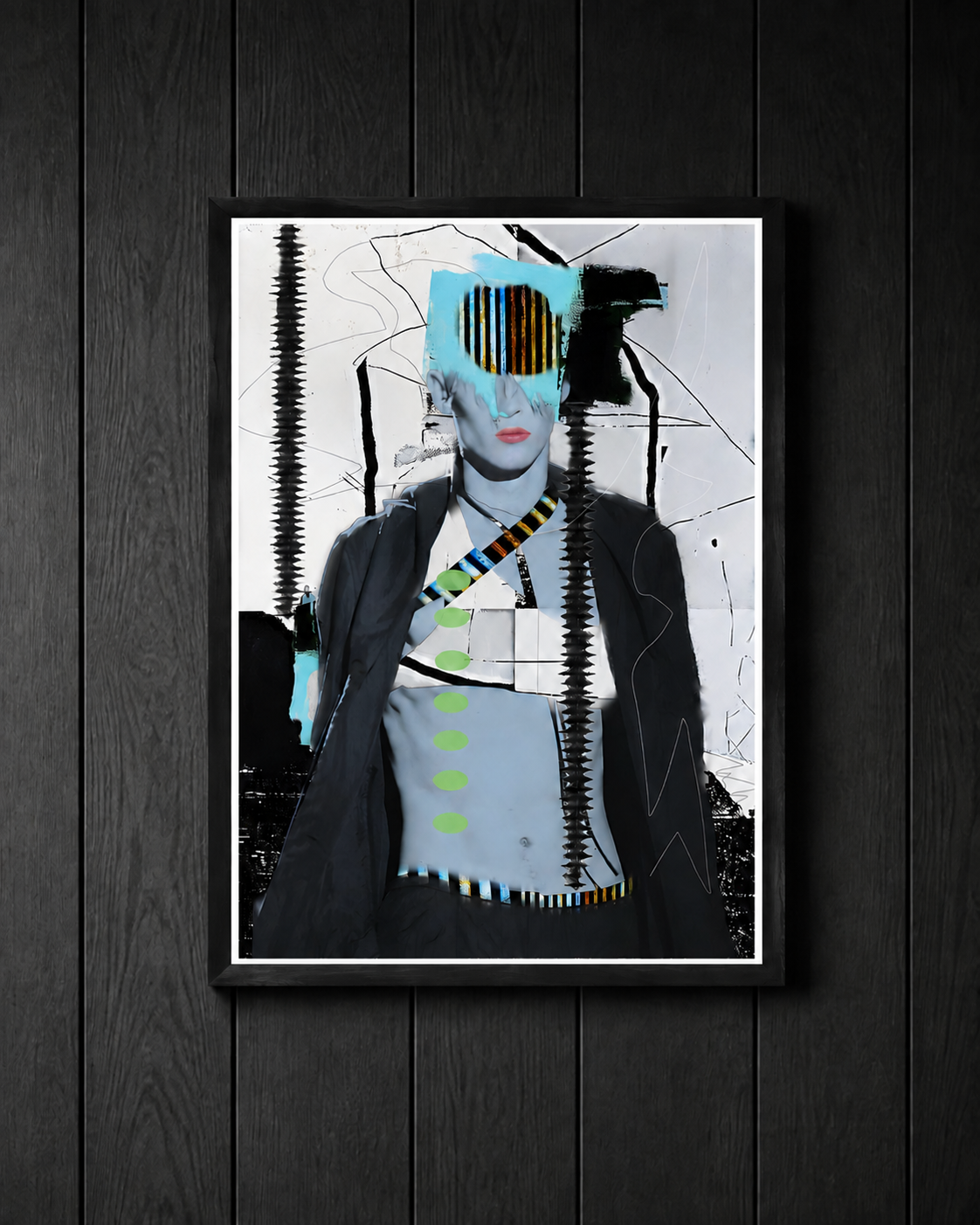 Runway Heat - framed styling mockup